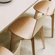Chaise Lottus Wood, assise et piètement bois