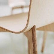 Chaise Lottus Wood, assise et piètement bois
