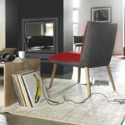Fauteuil lounge sans accoudoirs Soft