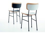 Chaise Master en Fénix blanc ou noir