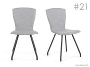 Chaise design Moods #21 pieds métal