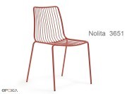 Chaise de jardin métal empilable Nolita 3651