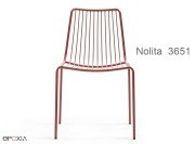 Chaise de jardin métal empilable Nolita 3651