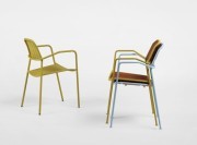 Chaise empilable tout métal Osmo Alu