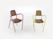 Chaise empilable outdoor Osmo.