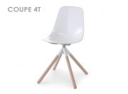 Chaise pieds bois Coupé