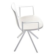Chaise Lottus Spin, fixe ou pivotante