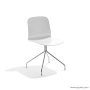 Chaise de réunion, piétement croix Liù