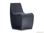 Chaise design Sign Matt en polyéthylène Navy