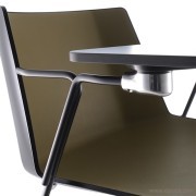 Chaise Aïku avec tablette écritoire