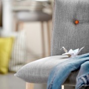 Détail chaise Soda tissu 