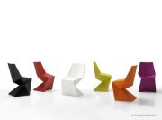Chaises outdoor Vertex par Vondom