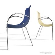 Chaises avec accoudoirs Chiacchiera