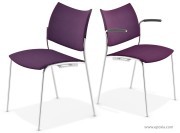 Chaise de conférence Cobra complètement garnie