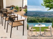 Fauteuils et chaises pour terrasse Shine par Emu