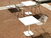 Chaises outdoor en aluminium Niwa