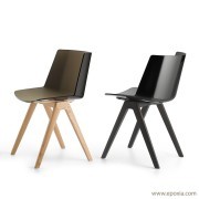 Chaises Aïku 4 pieds bois