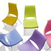 Chaises Chiacchiera polypropylène