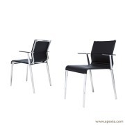 Chaises de réunion Stick 4 pieds