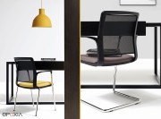 Chaises visiteur Host, pied luge ou 4 pieds droits