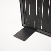 Cloison acoustique BuzziFalls Standing Single Rain, détail pied