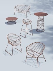 Collection d'assises Bolina complète, pour l'intérieur ou l'extérieur