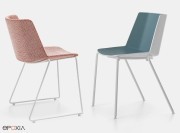 Collection chaises empilables Aïku Soft