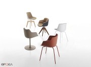Collection Flow, fauteuils visiteur