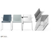 Chaises de conférence empilables Finn 