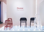 Collection de chaises et tabourets Dome, design Odo Fioravanti pour Pedrali