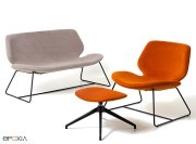 Sofa, fauteuil et repose-pieds Eon Lounge