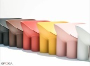 Fauteuils Roly Poly en polyéthylène, diponible en 6 couleurs