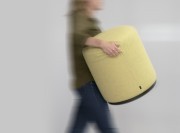 Pouf Cyl facilement transportable et léger.