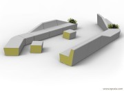 Banquettes modulables Mendi