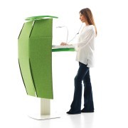 Bureau d'accueil réglable en hauteur Funny Sat