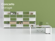 Système de rangement modulable Concerto Storage par Bralco