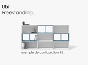 Configuration d'ameublement Ubi Freestanding, exemple de configuration