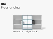 Configuration d'ameublement Ubi Freestanding, exemple de configuration