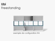 Configuration d'ameublement Ubi Freestanding, exemple de configuration