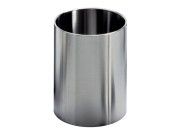 Corbeille à papier 21L en inox Nox