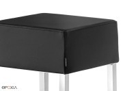 Tabouret de bar Cube assise haute