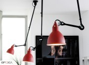 Ensemble de lampes Gras avec bras articulés pour une cuisine