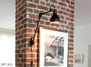 La lampe Gras finition noir mat