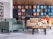 Fauteuil et canapé Decenta, tissus Coda
