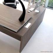 Détail extension latérale bureau Athos