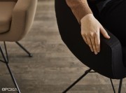 Fauteuils Aiko, détail accoudoirs
