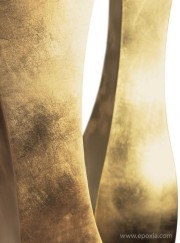 Détail finition feuille d'or