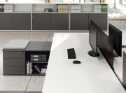 détail desserte porteuse pour bureau Atreo