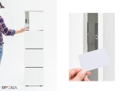 Casier Locker avec carte magnétique