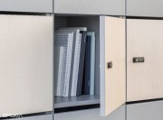 Détail intérieur casier Locker